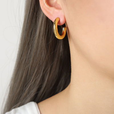 Aretes de Personalidad Minimalista para Mujeres
