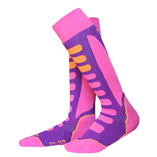 Calcetines de Esquí Infantiles Tubo Alto Profesionales - Abrigo Reforzado para la Nieve - Image 12
