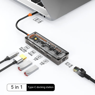Docking Station Expansora para Portátiles - Convertidor USB Multifunción