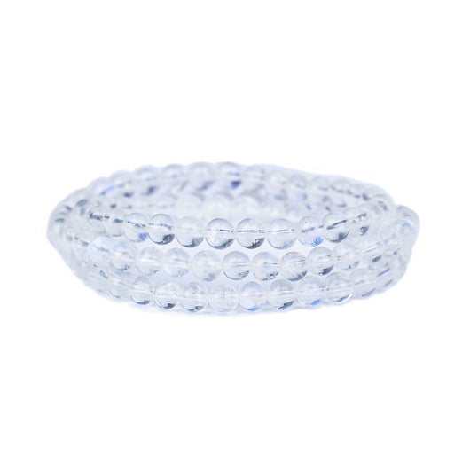 Pulsera de Tres Anillos con Piedra de Luna Azul - Image 9