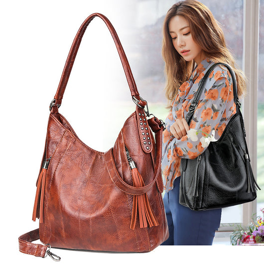 Bolsa Maternal de Gran Capacidad en Cuero PU - Image 11