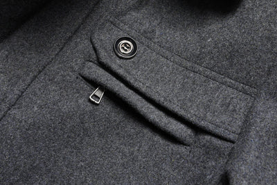 Abrigo de Lana Gruesa para Hombre - Elegancia y Calidez - Image 31