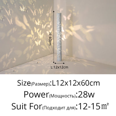 Lámpara Vertical Minimalista para Mesita de Noche con Luz de Ambiente - Image 13