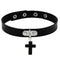 Personalized Punk Leather Collar Necklace Simple And Fashionable Negro D