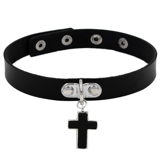 Collar Punk de Cuero Personalizado - Diseño Minimalista y Moderno - Image 17