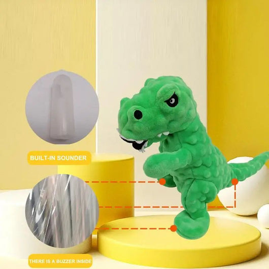 Juguete para Perro Dinosaurio con Sonidos Gruñidos y Chillidos - Image 12