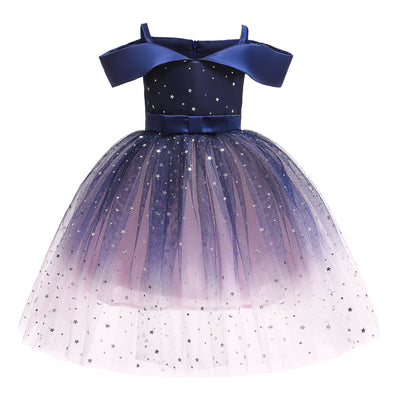 Vestido Princesa Aisha Estilo Europeo Americano para Niñas - Image 10