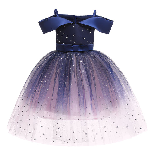 Vestido Princesa Aisha Estilo Europeo Americano para Niñas - Image 10