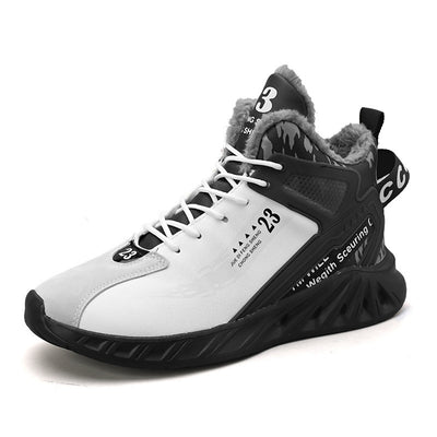 Tenis Plataforma Cuero Impermeables Mid-Top - Image 5