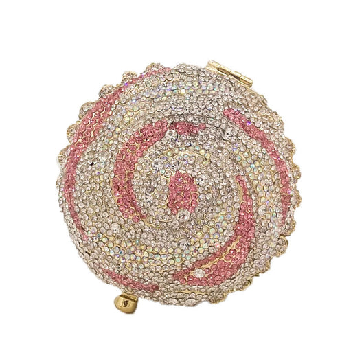 Bolso de Cena Metálico con Diamantes - Image 8