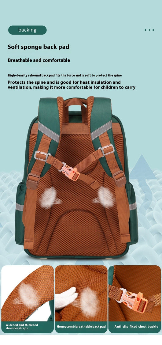 Mochila Escolar de Gran Capacidad Ligera y Resistente para Primaria - Image 29