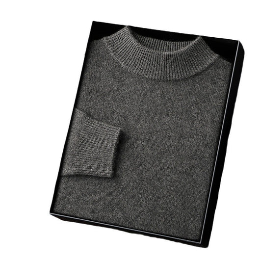 Suéter de Cachemira Doble Grosor para Hombre - Image 5