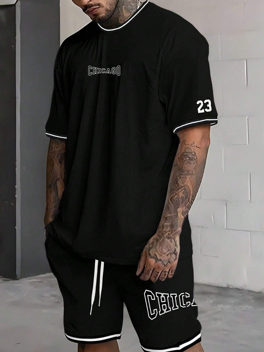 Conjunto de Playeras de Manga Corta para Hombre - Moda Verano Trendy - Image 8