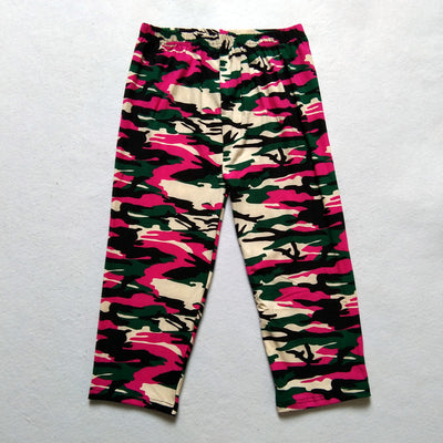 Leggings Cortos Estampado Camuflaje Militar para Verano