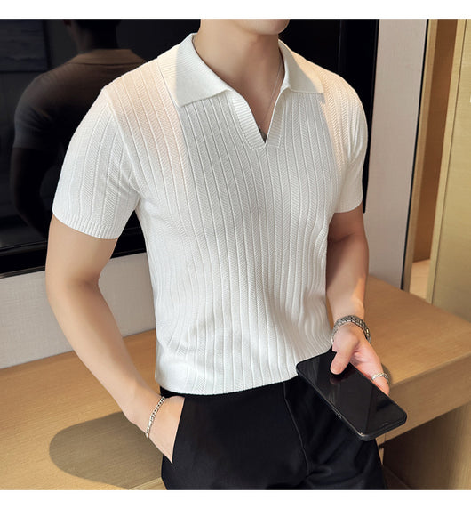 Camiseta Polo Ligera de Manga Corta para Hombre - Image 24