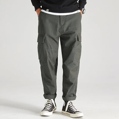 Overol Holgado Casual para Hombre con Bolsillos Amplios - Image 7