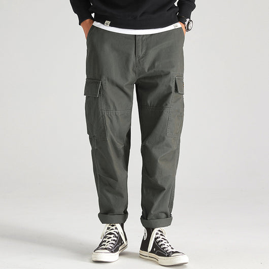 Overol Holgado Casual para Hombre con Bolsillos Amplios - Image 7