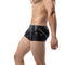 Bóxers de Cuero Sintético Plateado Vanskoos - Ropa Interior Sexy para Hombre