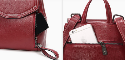 Bolso de Cuero Multifuncional para Mujer - Elegancia y Practicidad - Image 9