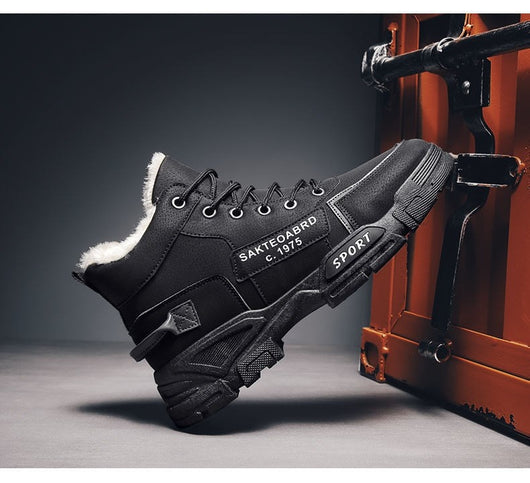 Botas Martin Impermeables Forradas en Felpa - Cálidas y Antideslizantes para Nieve - Image 18