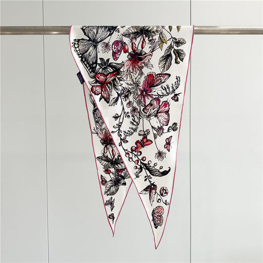 Pañuelo de Seda Twill Lujo Ligero para Mujer - Image 13