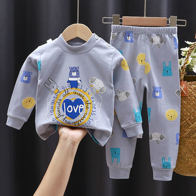Conjunto de Ropa Interior Infantil Algodón Primavera Otoño - Image 8