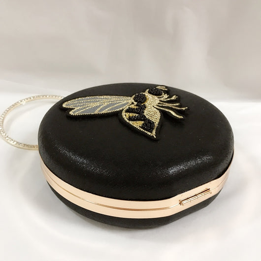 Cartera de Fiesta con Abalorios y Bordado de Abeja - Image 40