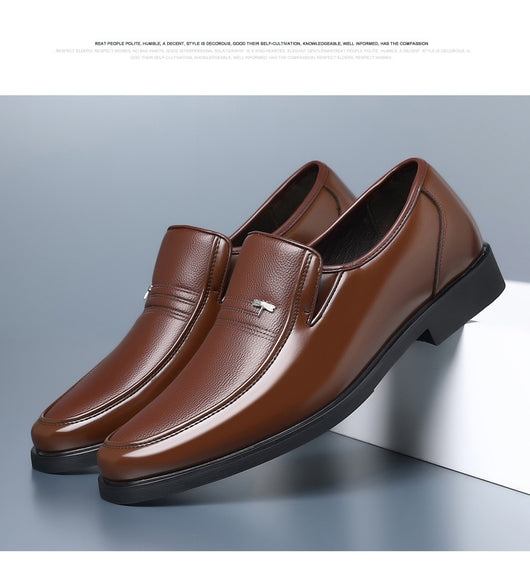 Zapatos de Cuero para Hombre Casual Negocios con Suela Flexible - Image 15