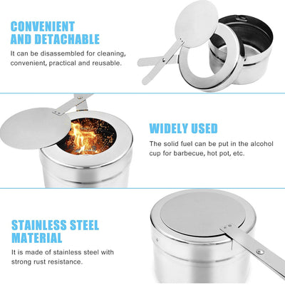 Estufa de Comedor Autosservicio de Acero Inoxidable Desmontable - Image 17