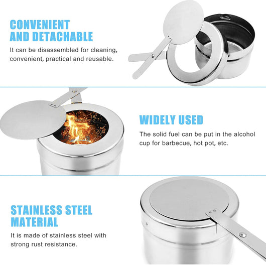 Estufa de Comedor Autosservicio de Acero Inoxidable Desmontable - Image 17