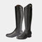 Botas Ecuestres de Cuero Genuino Negro