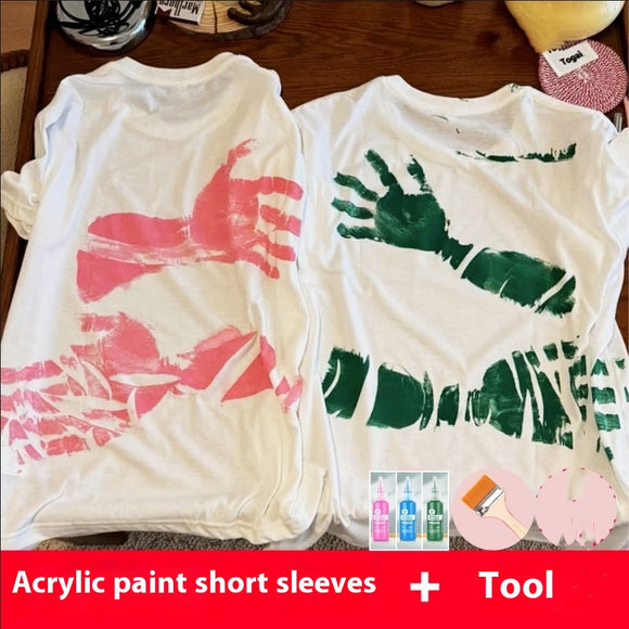Playera para Pareja Blanca DIY Hug 520 - Regalo Romántico Personalizable