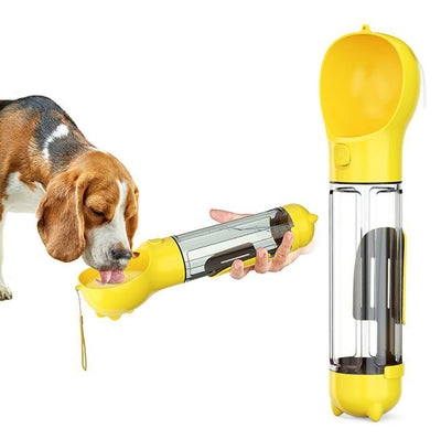 Botella Dispensadora 3 en 1 para Perros - 500ml Portátil con Comedero y Recogedor de Heces - Image 9