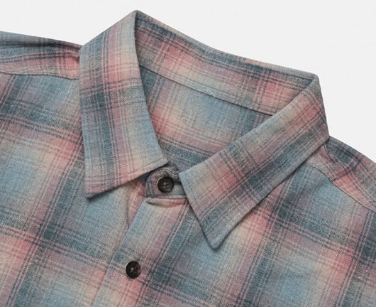 Camisa de Manga Larga con Contraste de Colores para Hombre - Image 14