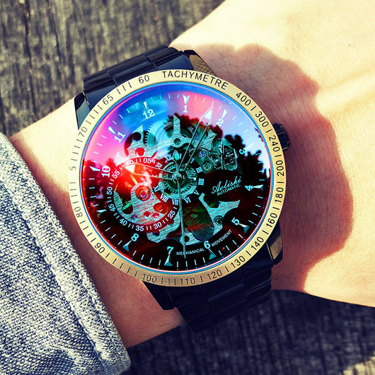 Reloj Mecánico Automático Hueco para Hombre Resistente al Agua - Image 19