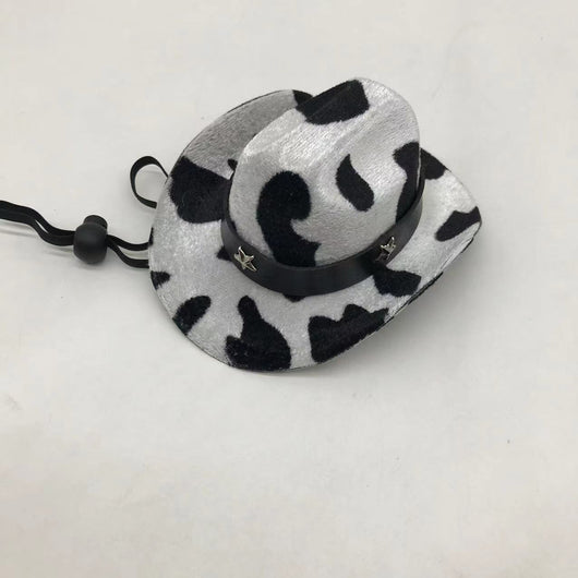 Gorro Decorativo para Gatos con Patrón de Vacas - Image 14