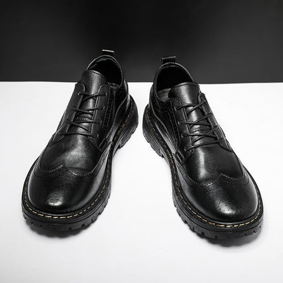 Zapatos de Cuero Casual Estilo Británico para Hombre - Diseño Ejecutivo - Image 3