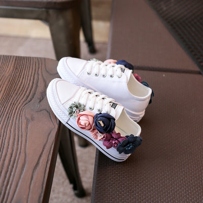 Zapatillas de Lona Deportivas para Niñas - Comodidad y Estilo Casual - Image 2
