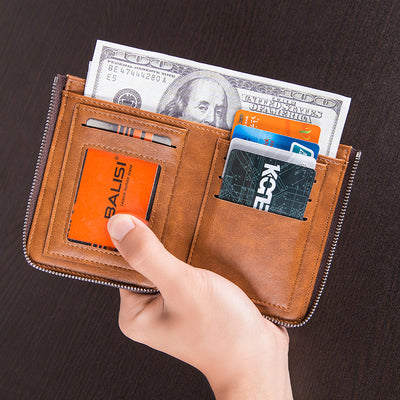 Billetera Multifuncional de Gran Capacidad para Hombre en Cuero PU - Image 6
