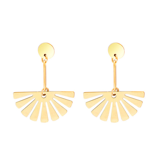 Aretes Abanico para Mujer - Tendencia de Europa y América - Image 4
