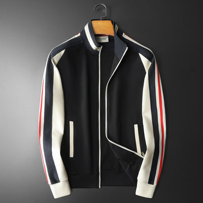 Cardigan Tipo Chamarra con Cuello de Pie para Hombre Talla Grande - Image 6