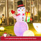Boneco de Neve Com Lanterna EUA