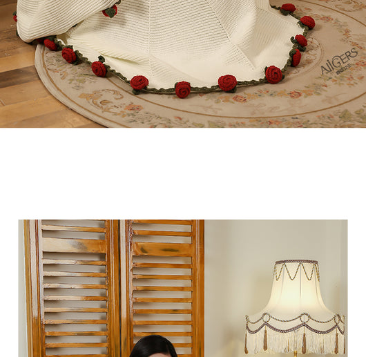 Manta Floral Tejida - Transformable en Ramo de Rosas - Image 34