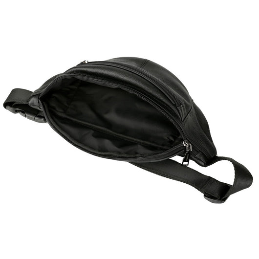 Bolsa de Cintura Deportiva Premium en Cuero Genuino para Hombre - Image 9