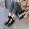Botas Planas Versátiles con Elástico para Mujer