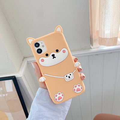 Funda de Silicona para iPhone con Diseño Perro Chai - Image 5