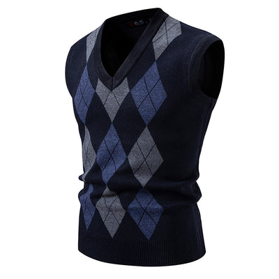 Suéter Pullover Cuadros Casual para Hombre - Image 2
