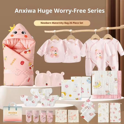 Bolsa de Maternidad con Set Completo de Toalla de Baño y Ropa para Recién Nacido - Image 10