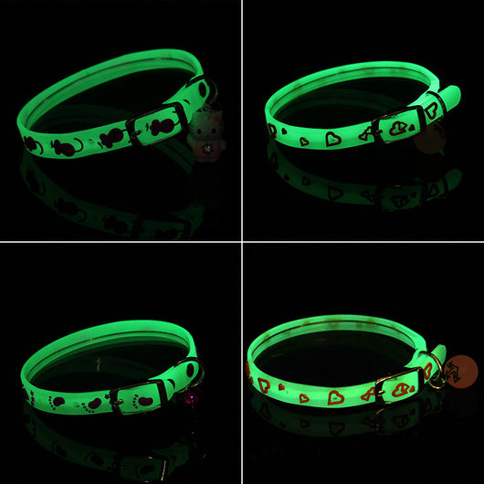 Collar Luminoso de Silicona para Perros con Campana - Image 6