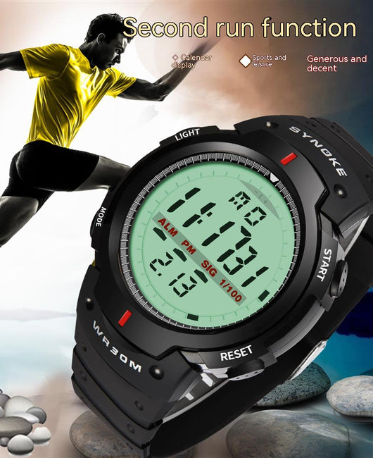 Reloj Deportivo Inteligente Pantalla Grande Resistente al Agua para Montaña y Aventura - Image 10